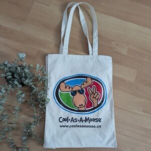 Cool As a Moose Canvas Bag x1
